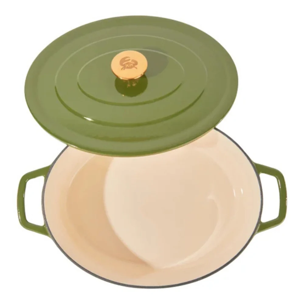 Chuck Hughes - Cocotte ovale en fonte, 5,2 L - Image 3