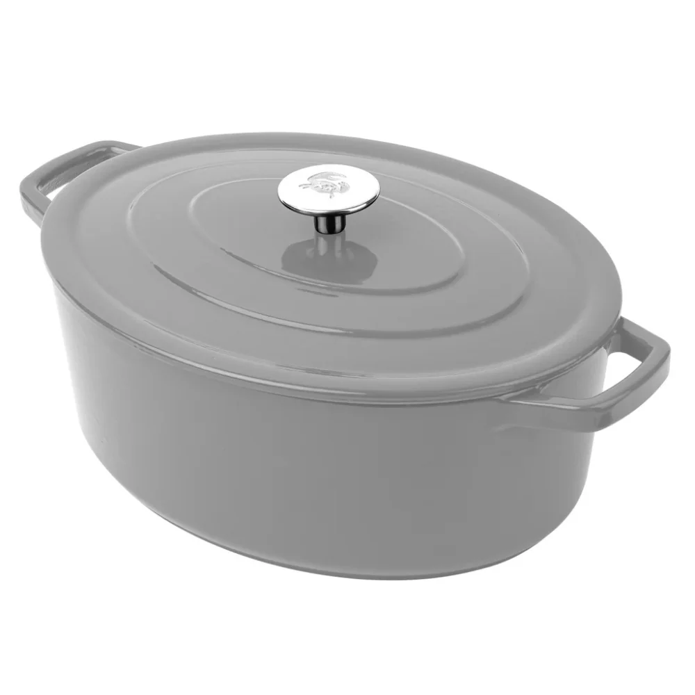 Chuck Hughes - Cocotte ovale en fonte, 5,2 L - Image 5