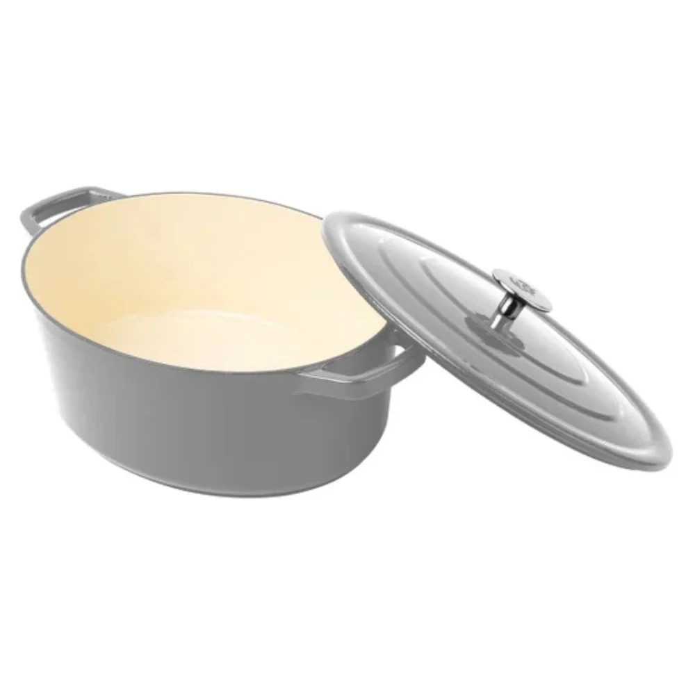 Chuck Hughes - Cocotte ovale en fonte, 5,2 L - Image 6