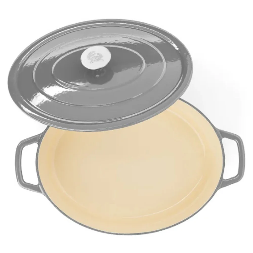 Chuck Hughes - Cocotte ovale en fonte, 5,2 L - Image 7