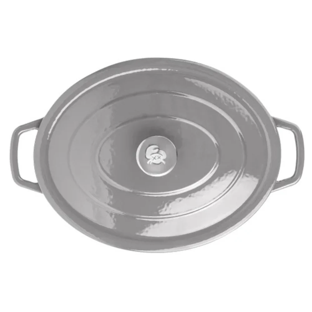 Chuck Hughes - Cocotte ovale en fonte, 5,2 L - Image 8