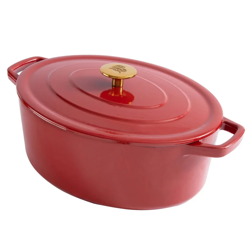 Chuck Hughes - Cocotte ovale en fonte, 5,2 L - Image 9