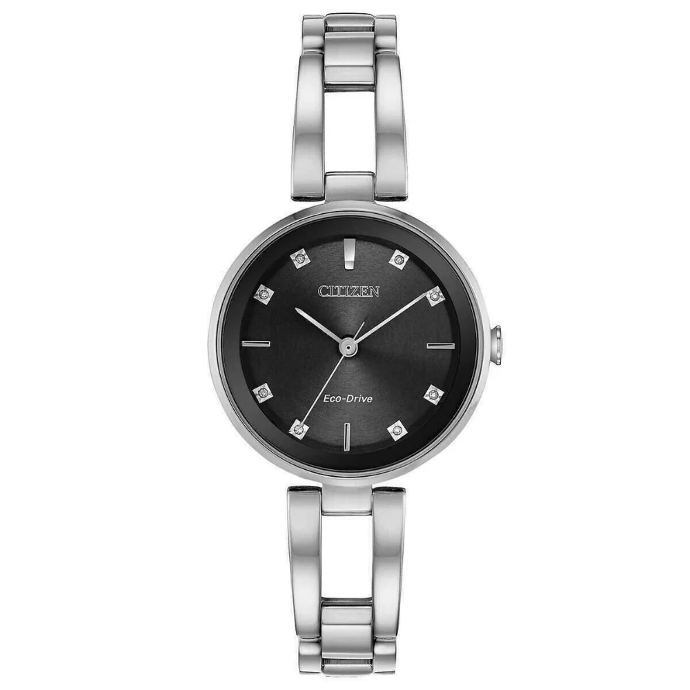 Citizen - Montre pour femme acier inoxydable ECO-DRIVE EM0636-55F