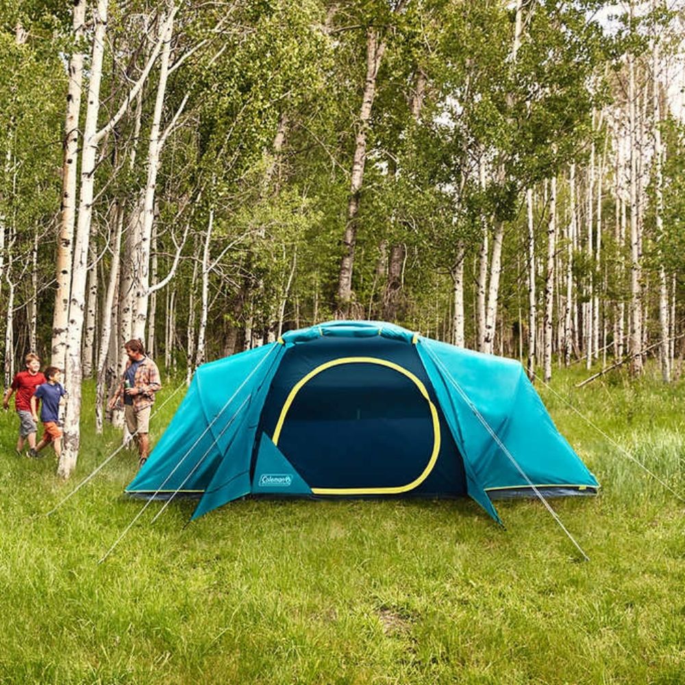 Coleman - Tente Skydome XL 8 places, mer des Antilles