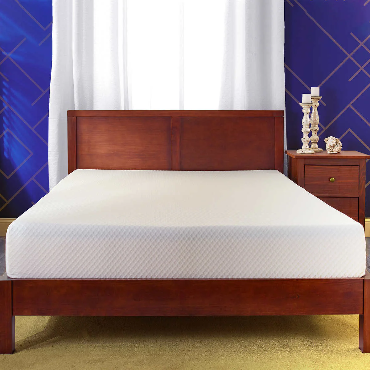 Comfort Tech - Matelas simple en mousse moyenne Serene
