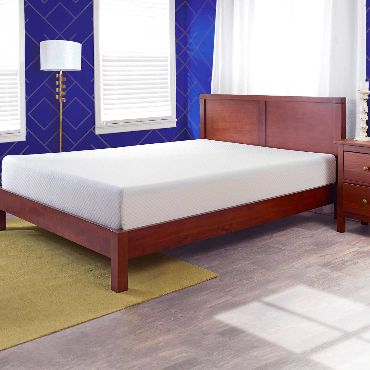 Comfort Tech - Matelas simple en mousse moyenne Serene - Image 2