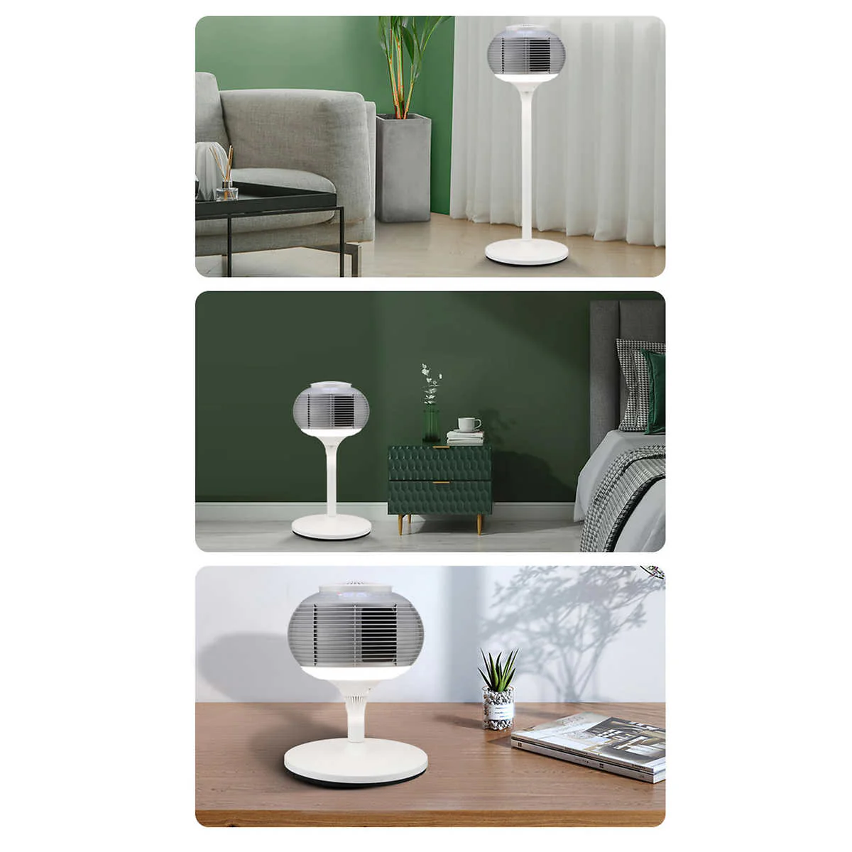 Comfortmate - Combo ventilateur et chaufferette avec lampe à DEL - Image 3