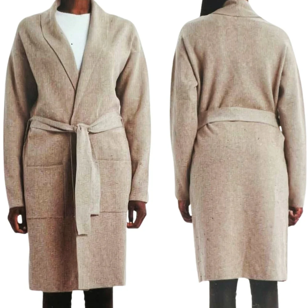 Como Vintage - Cardigan à ceinture - Image 4