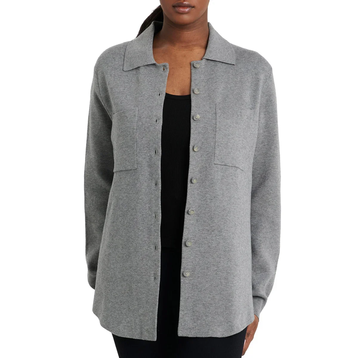 Como Vintage - Veste-chemise en tricot