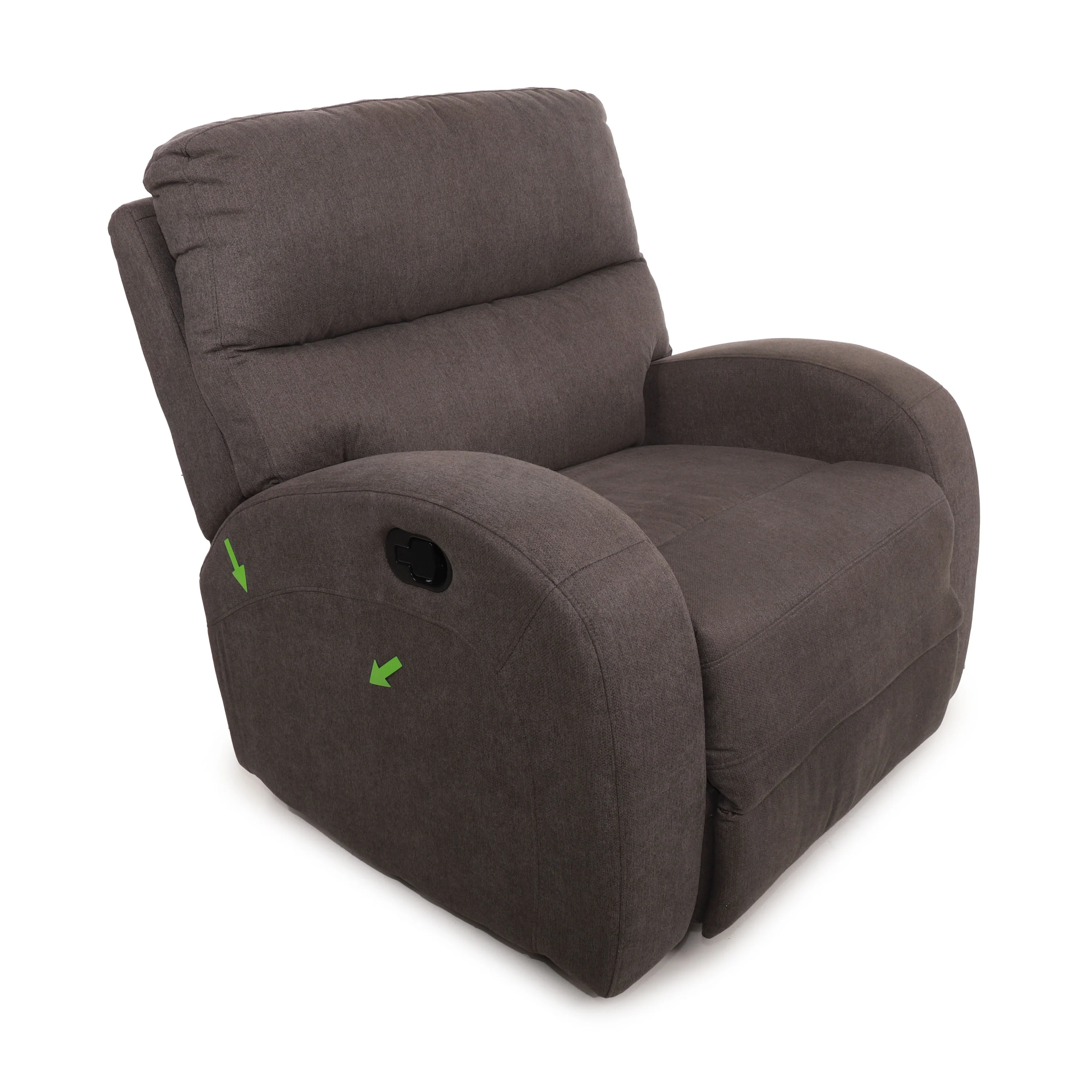 Minhas Furniture - Fauteuil inclinable en tissu - Image 2
