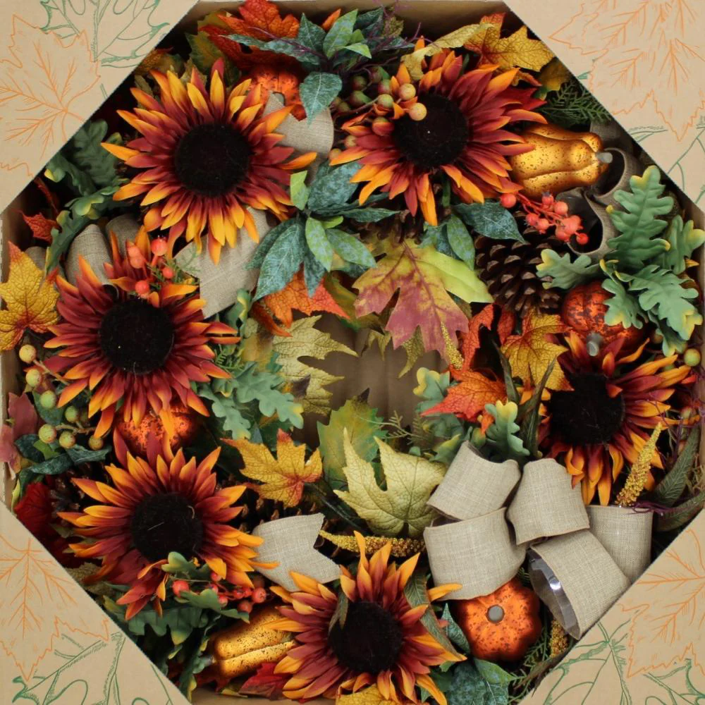 Couronne d’automne de 76 cm (30 po) - Image 3