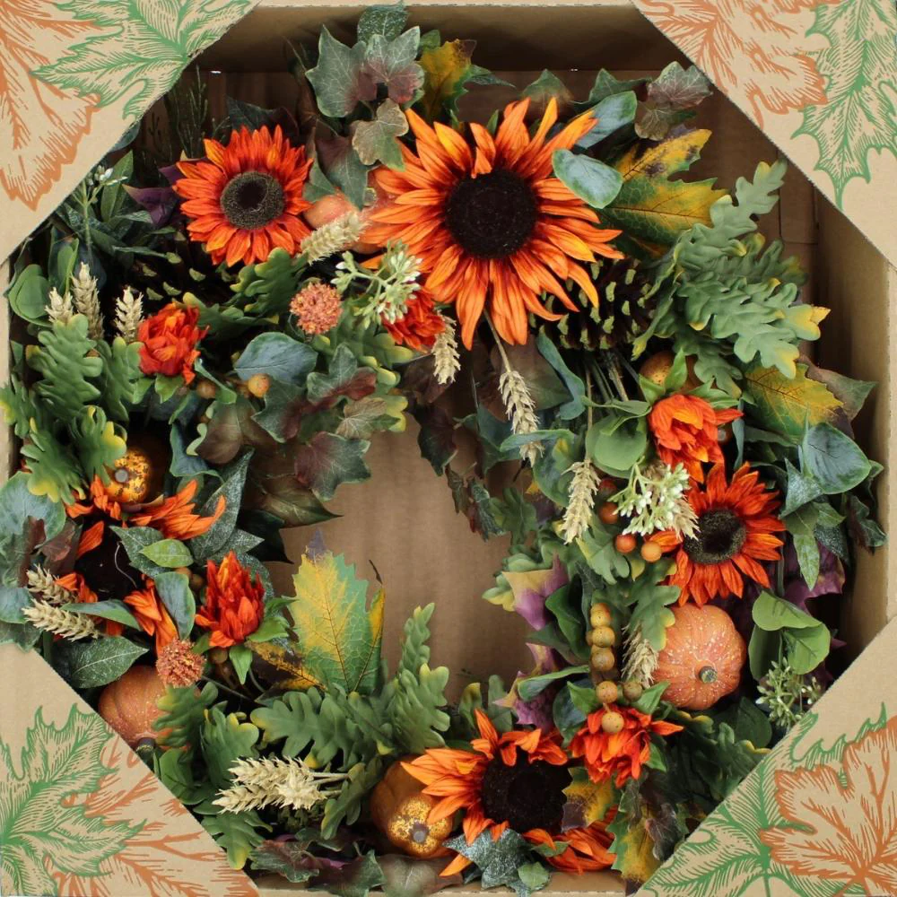Couronne d’automne de 76 cm (30 po) - Image 4