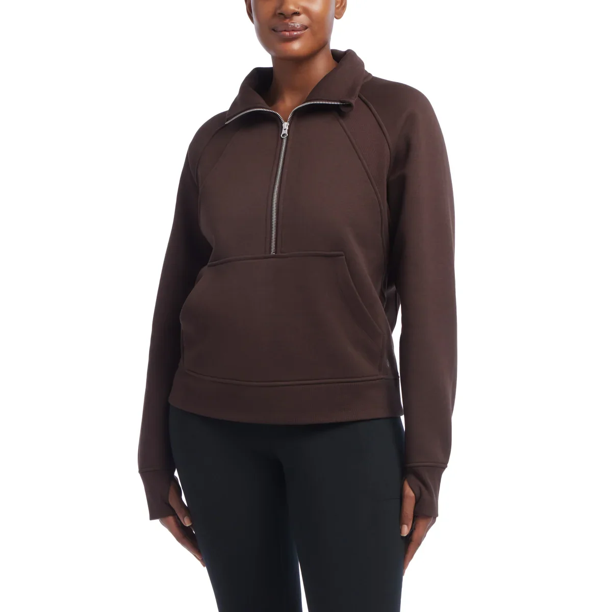 Danskin - Haut à col long demi-zippé - Image 14