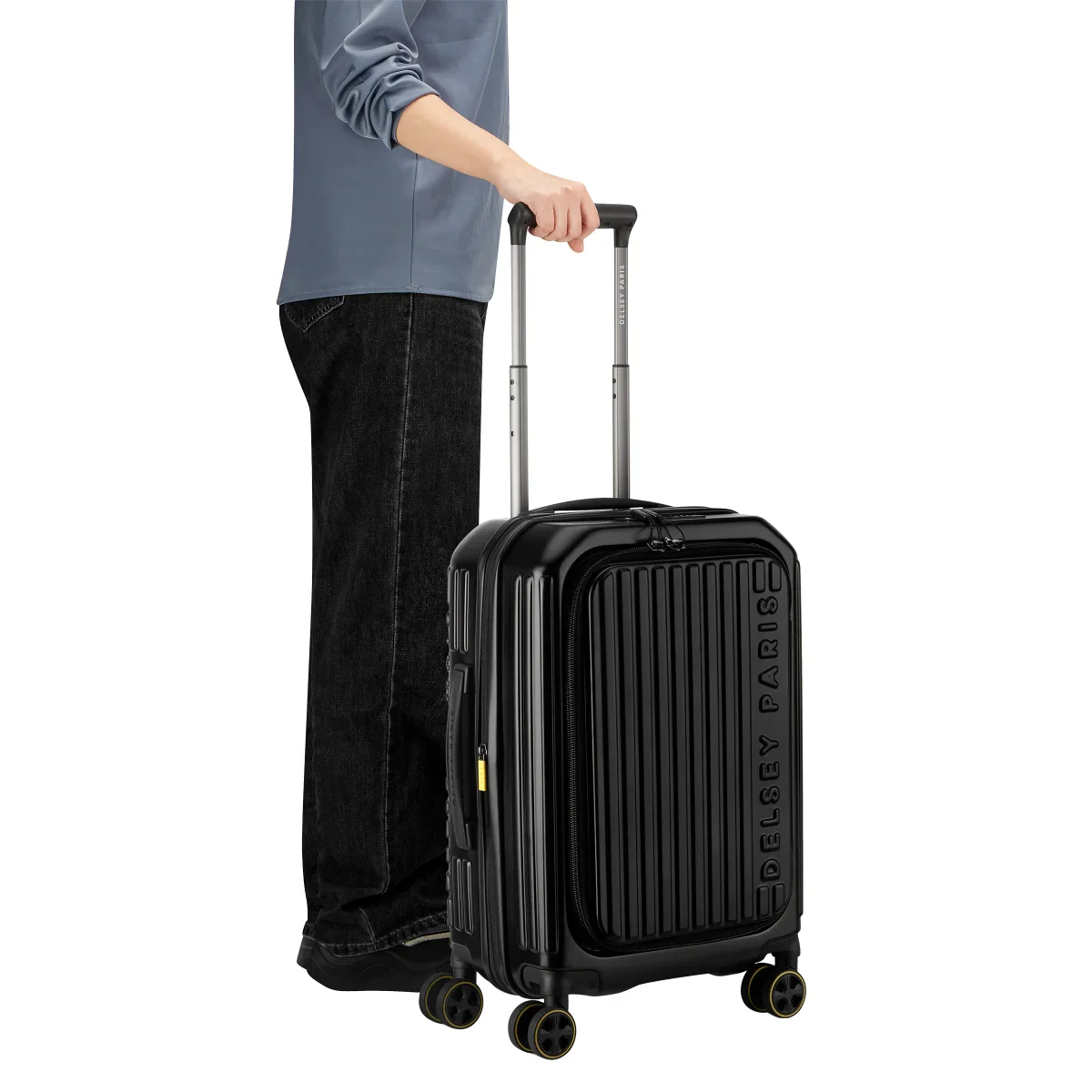 Delsey - Valise cabine avec ouverture supérieure Paris - Image 3
