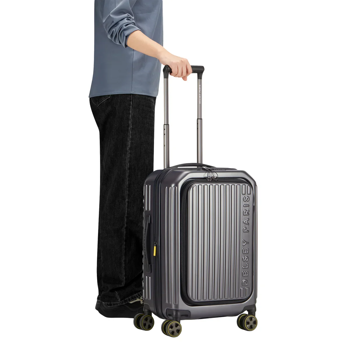 Delsey - Valise cabine avec ouverture supérieure Paris - Image 9
