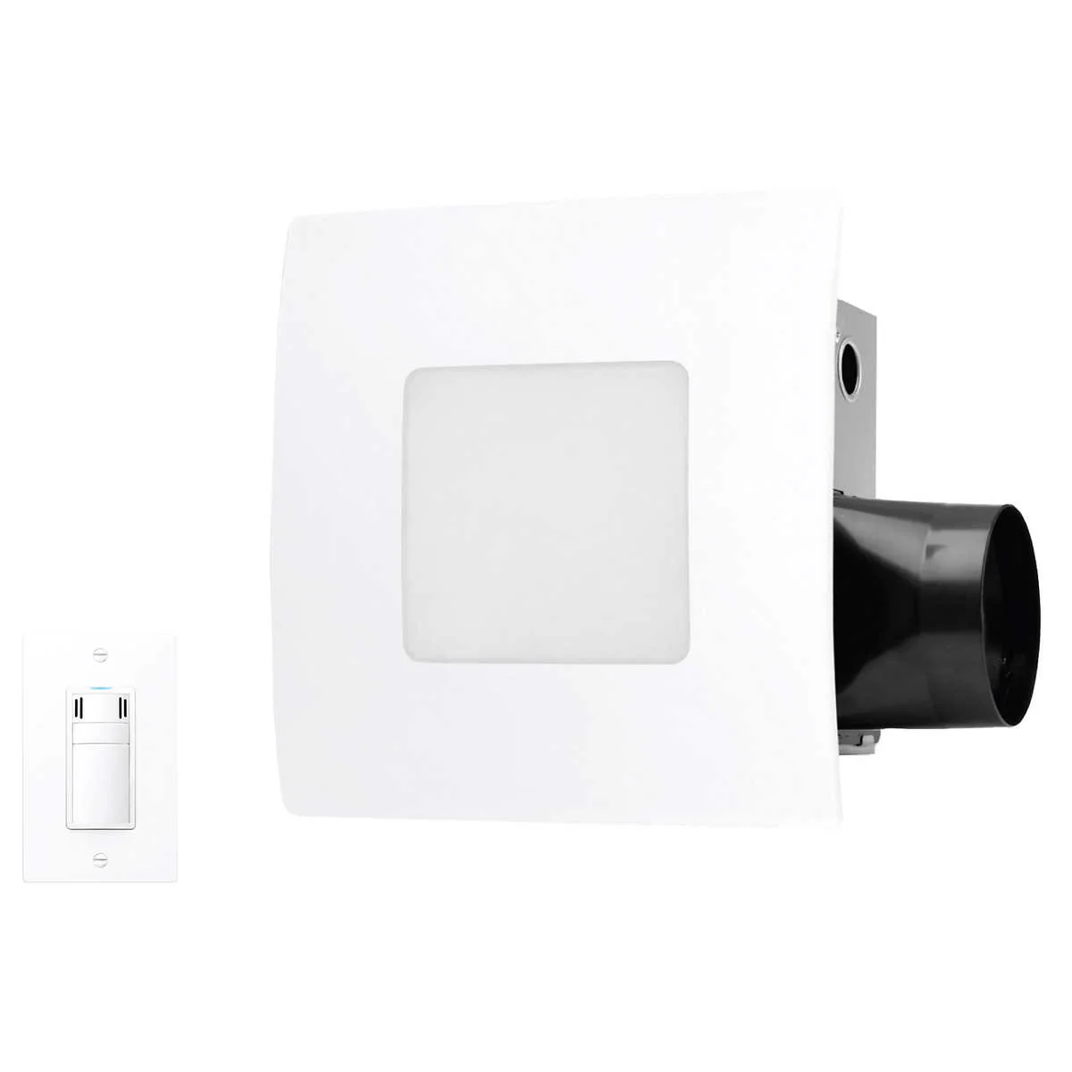 Dewstop - Ventilateur d'extraction de salle de bain, DEL, 80-110 CFM