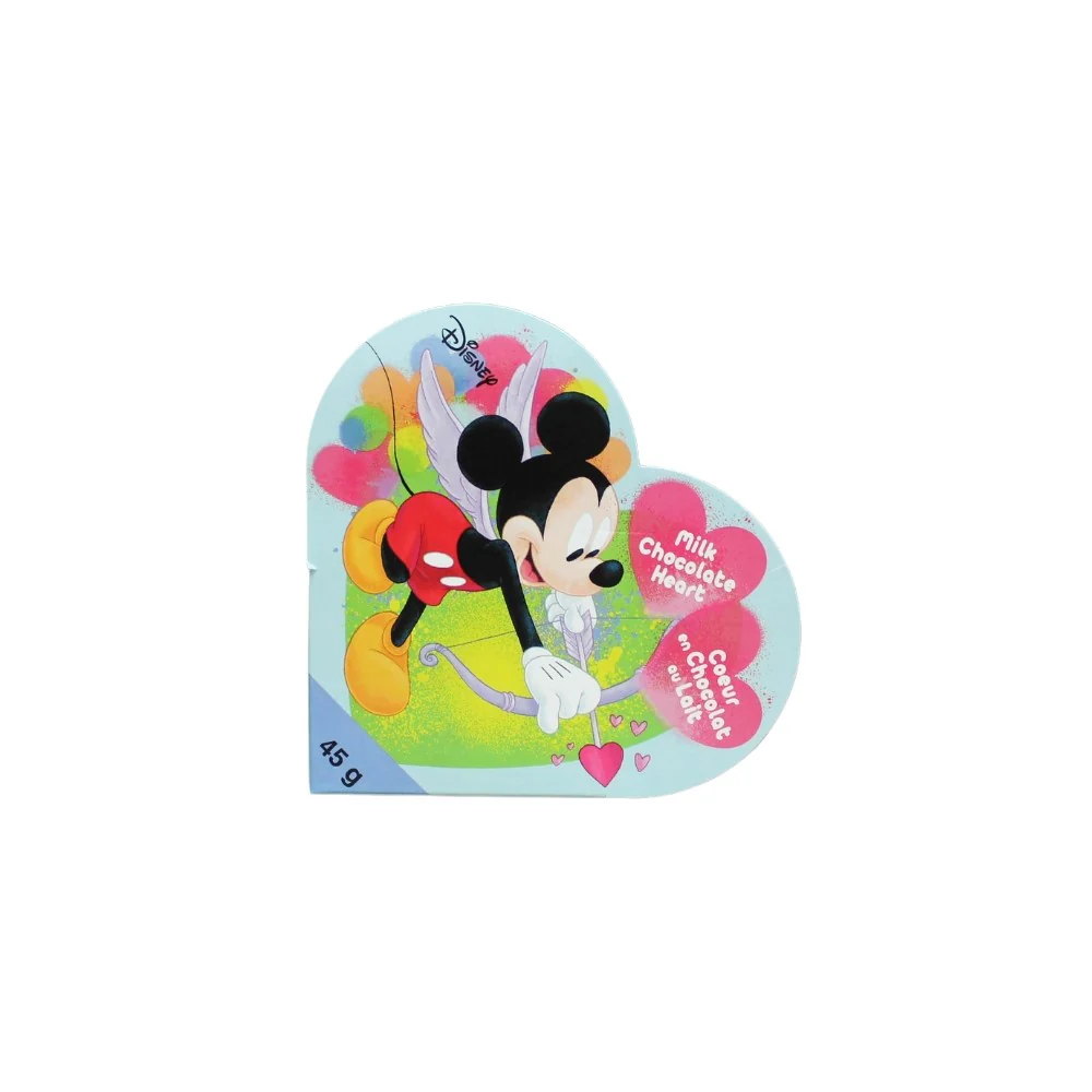 Disney - Boite Mickey et Minnie en forme de cœur au chocolat au lait - Image 2