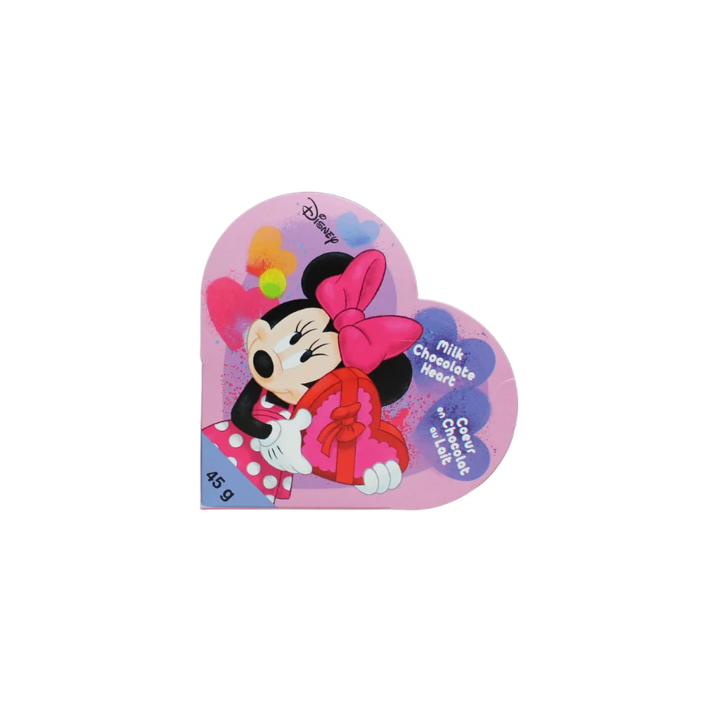 Disney - Boite Mickey et Minnie en forme de cœur au chocolat au lait - Image 3