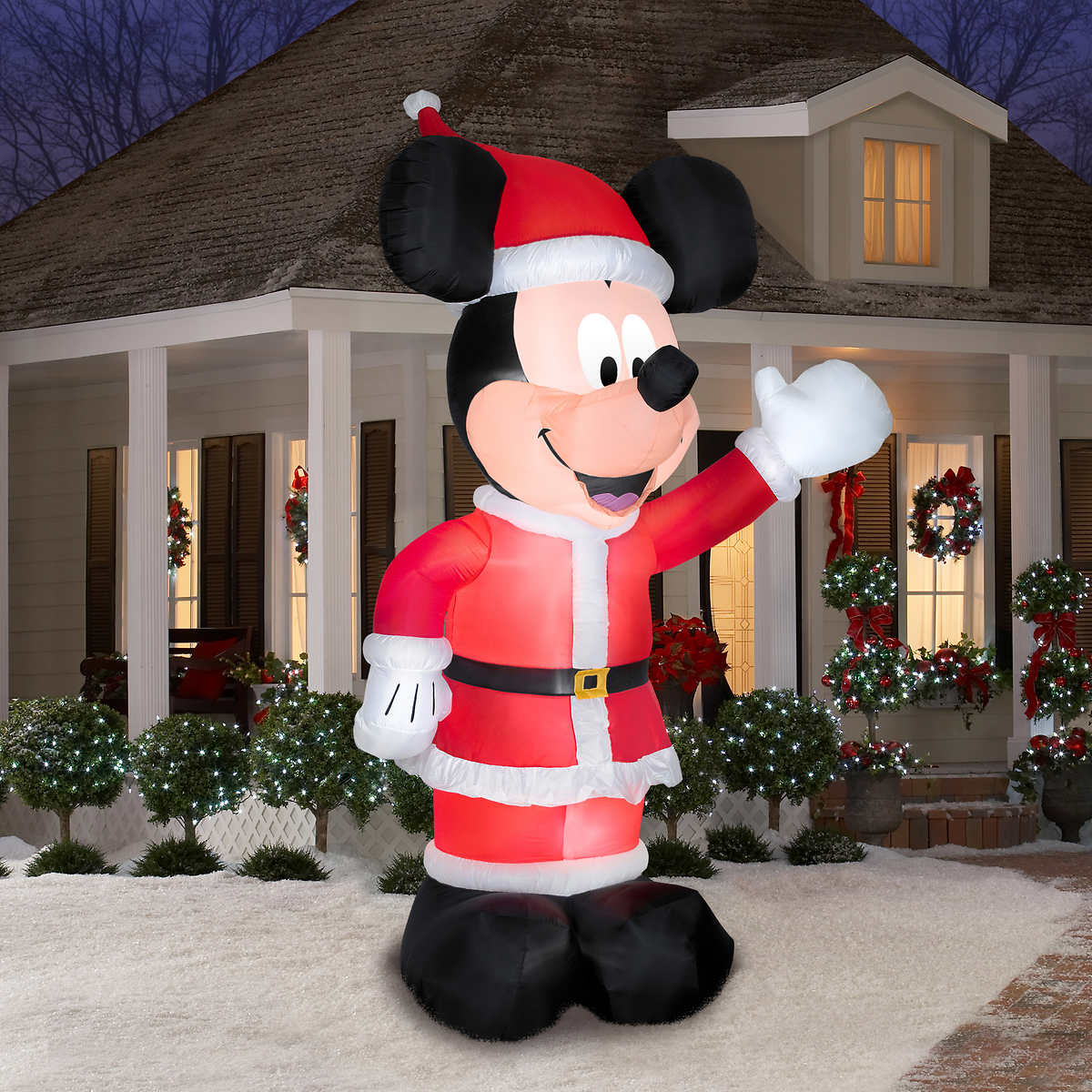 Disney - Mickey Mouse géant de 3,5 m (11 pi) en guise de Père Noël - Image 2