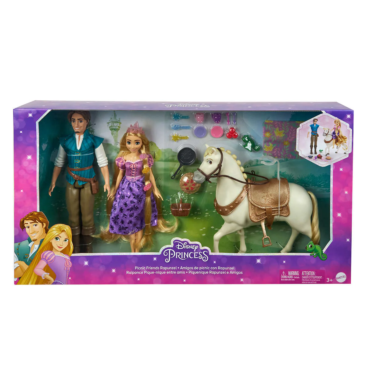 Disney - Princesse Raiponce pique-nique entre amis