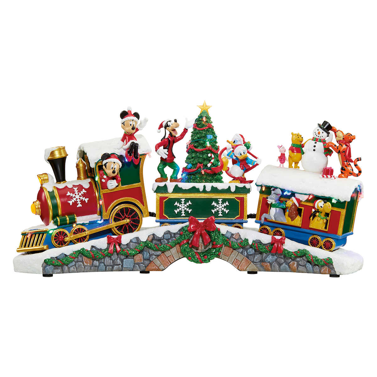 Disney - Train de Noël animé avec lumières et musique - Image 2