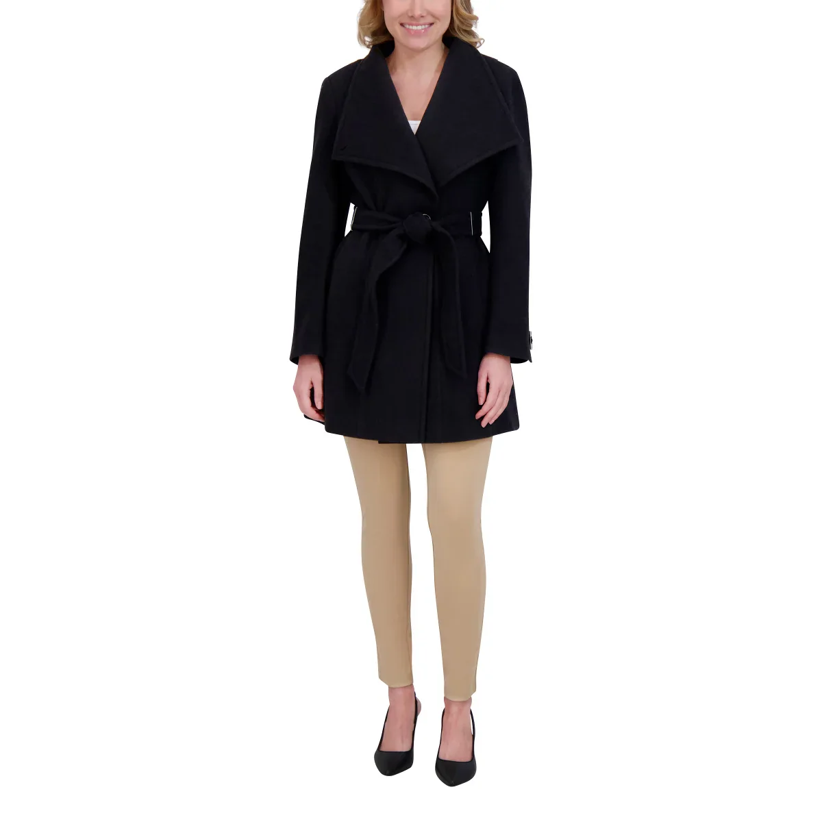 DKNY - Manteaux à col châle et ceinture