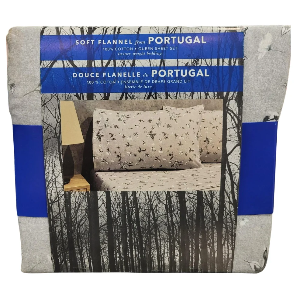 Ensembles de draps 4 pièces en flanelle portugaise - Image 4
