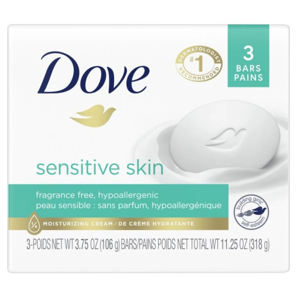 Dove - Savon pour le corps en pain, 3 x 106 g - Image 2