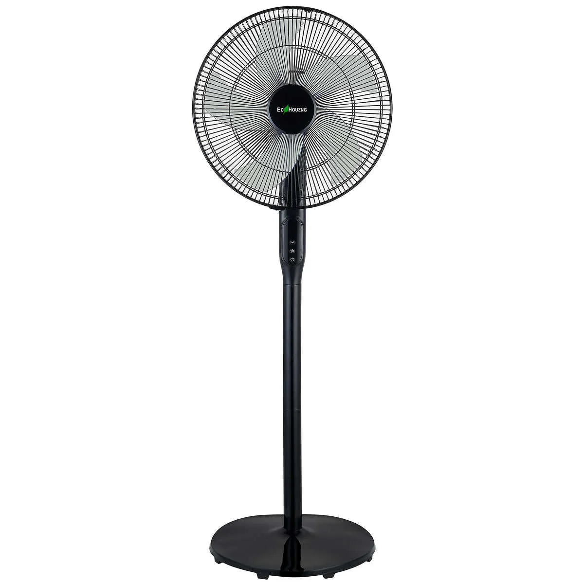 Ecohouzng - Ventilateur ultra silencieux à 12 vitesses et à hauteur réglable