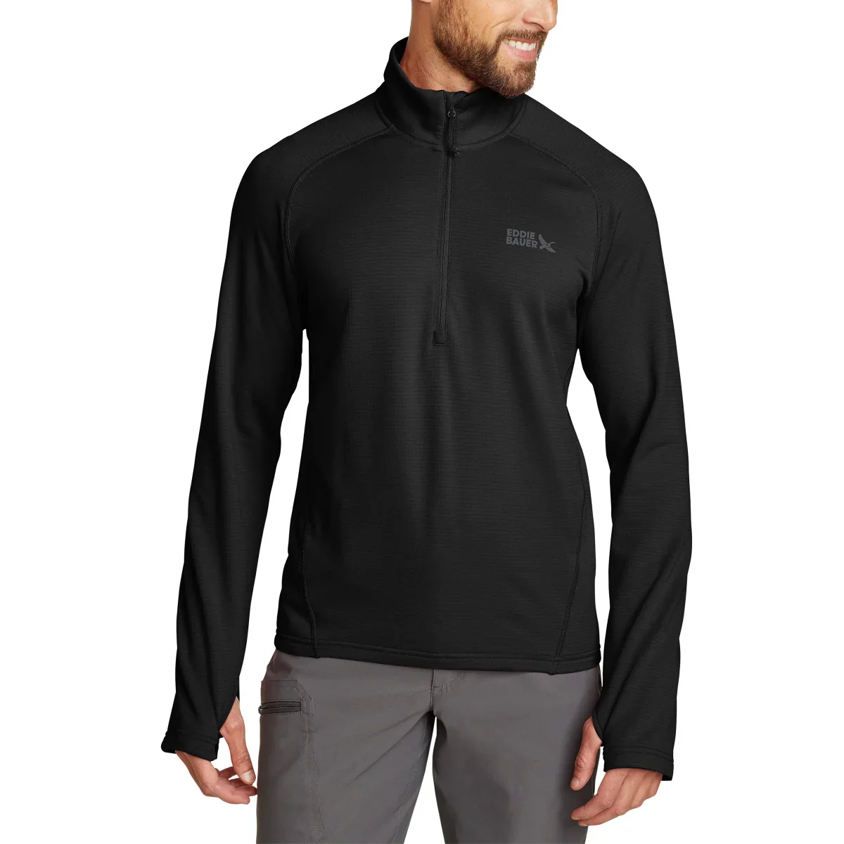Eddie Bauer - Chandail à manche longue à demi-fermeture à glissière - Image 4