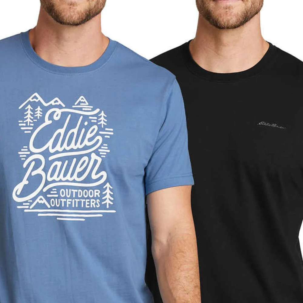 Eddie Bauer - Chandails à manches courtes, paquet de 2 - Image 3