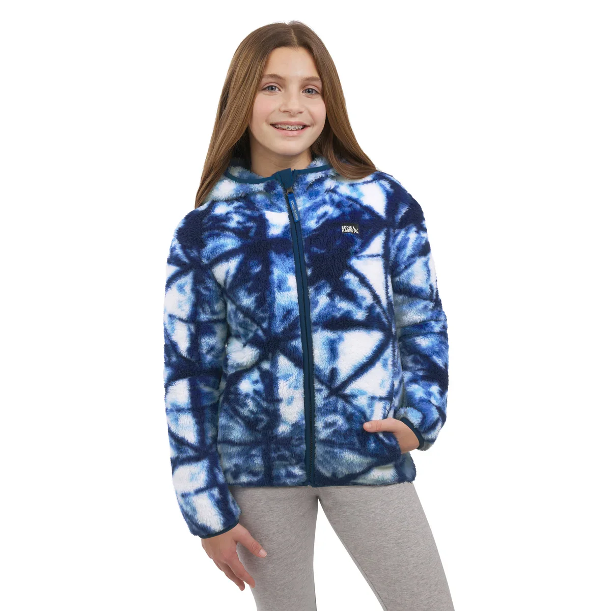 Eddie Bauer - Manteau en sherpa pour enfants - Image 3