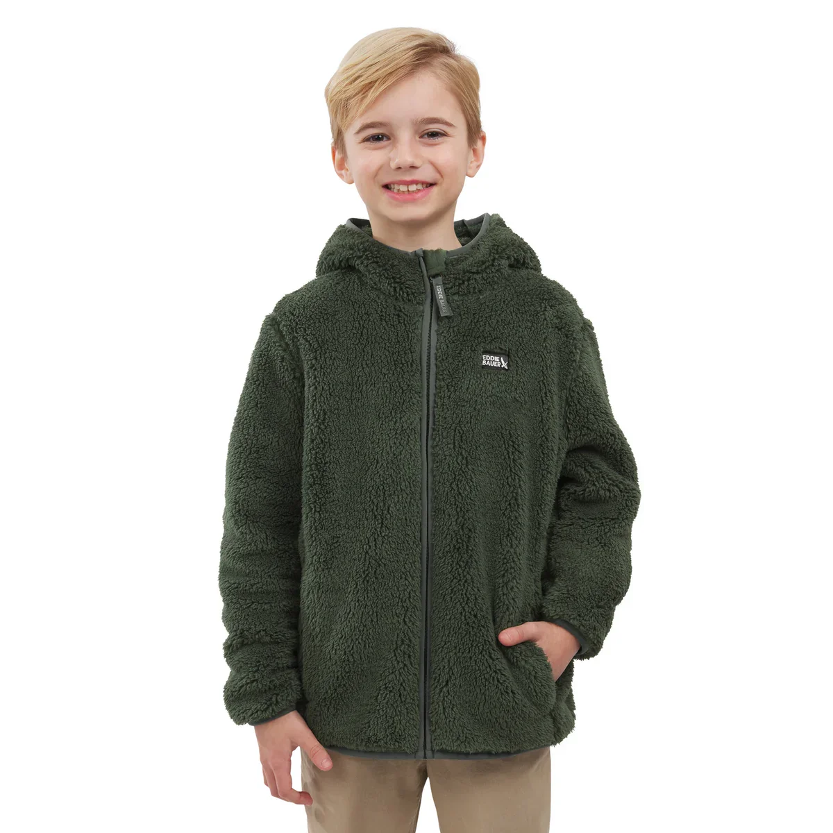 Eddie Bauer - Manteau en sherpa pour enfants - Image 7