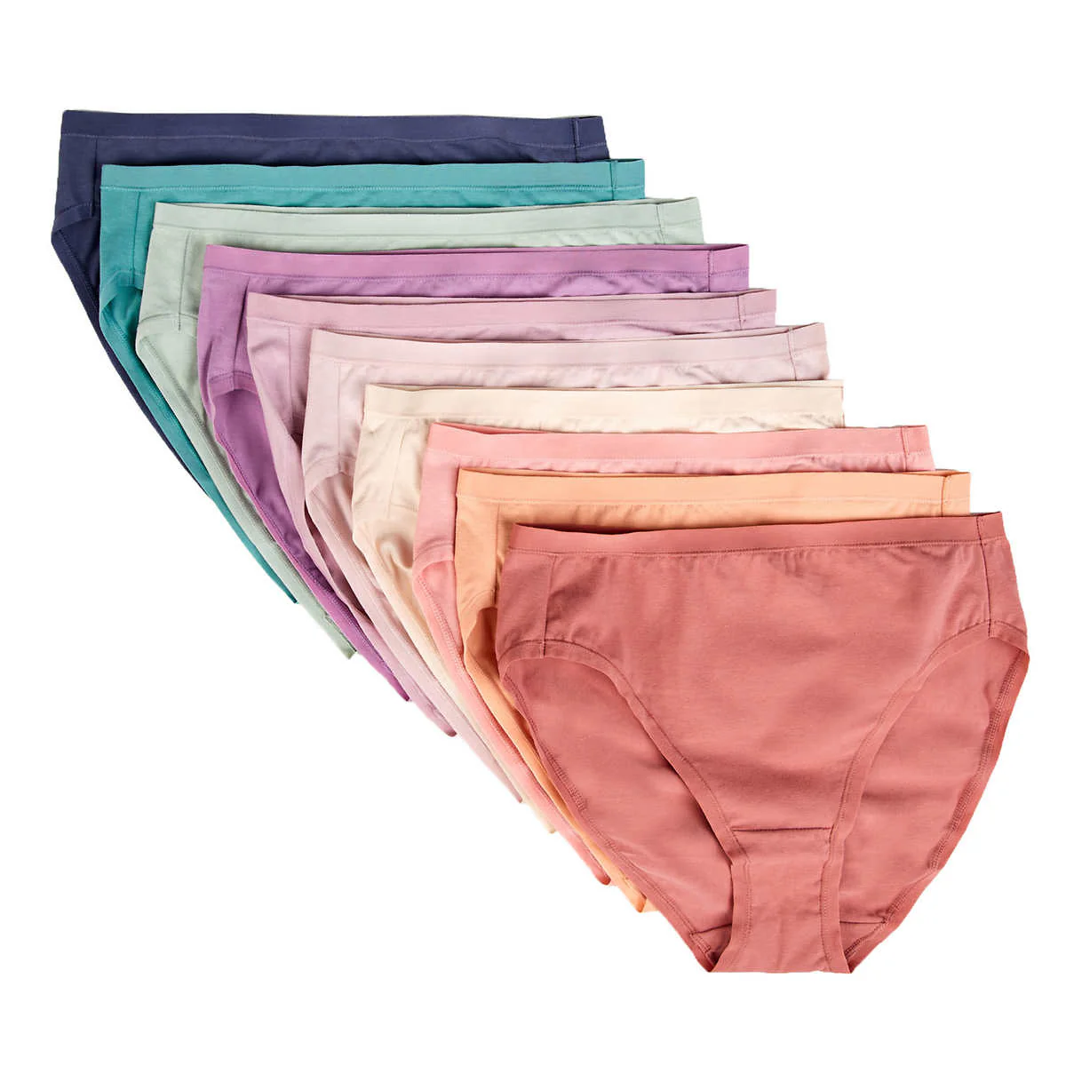 Eddie Bauer - Sous-vêtements taille haute, paquet de 10 - Image 10