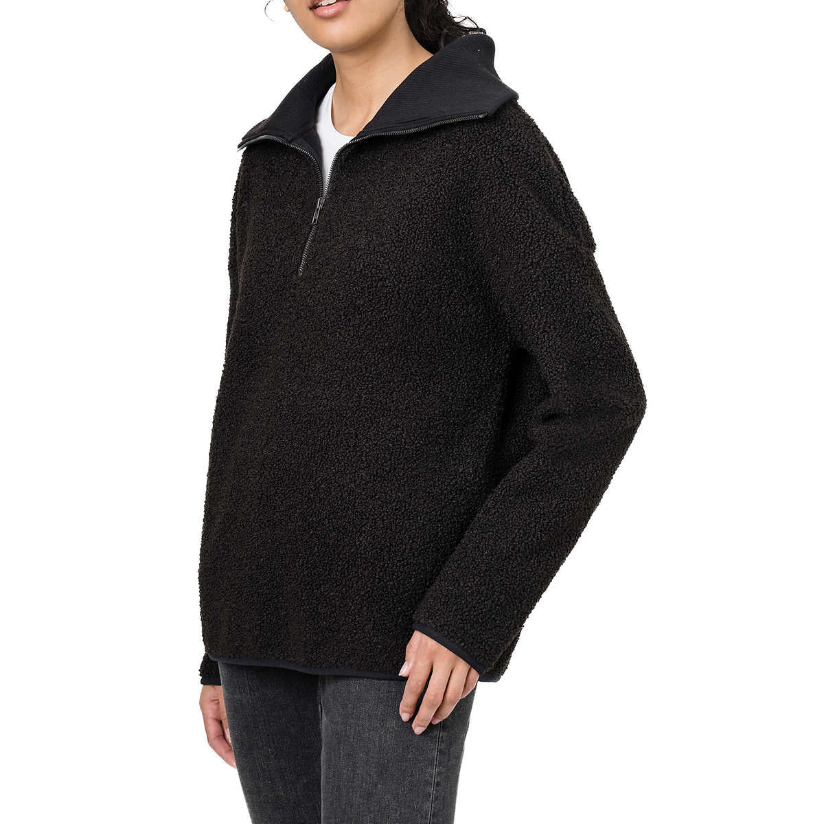 Elle - Pull en polaire bouclé - Image 2