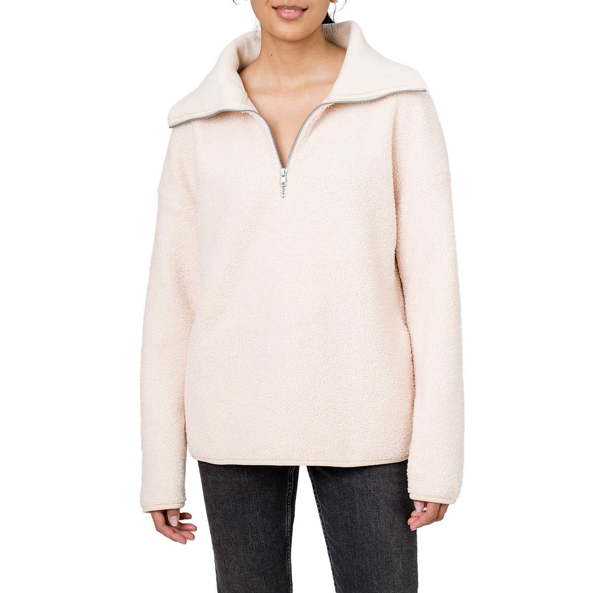 Elle - Pull en polaire bouclé - Image 4