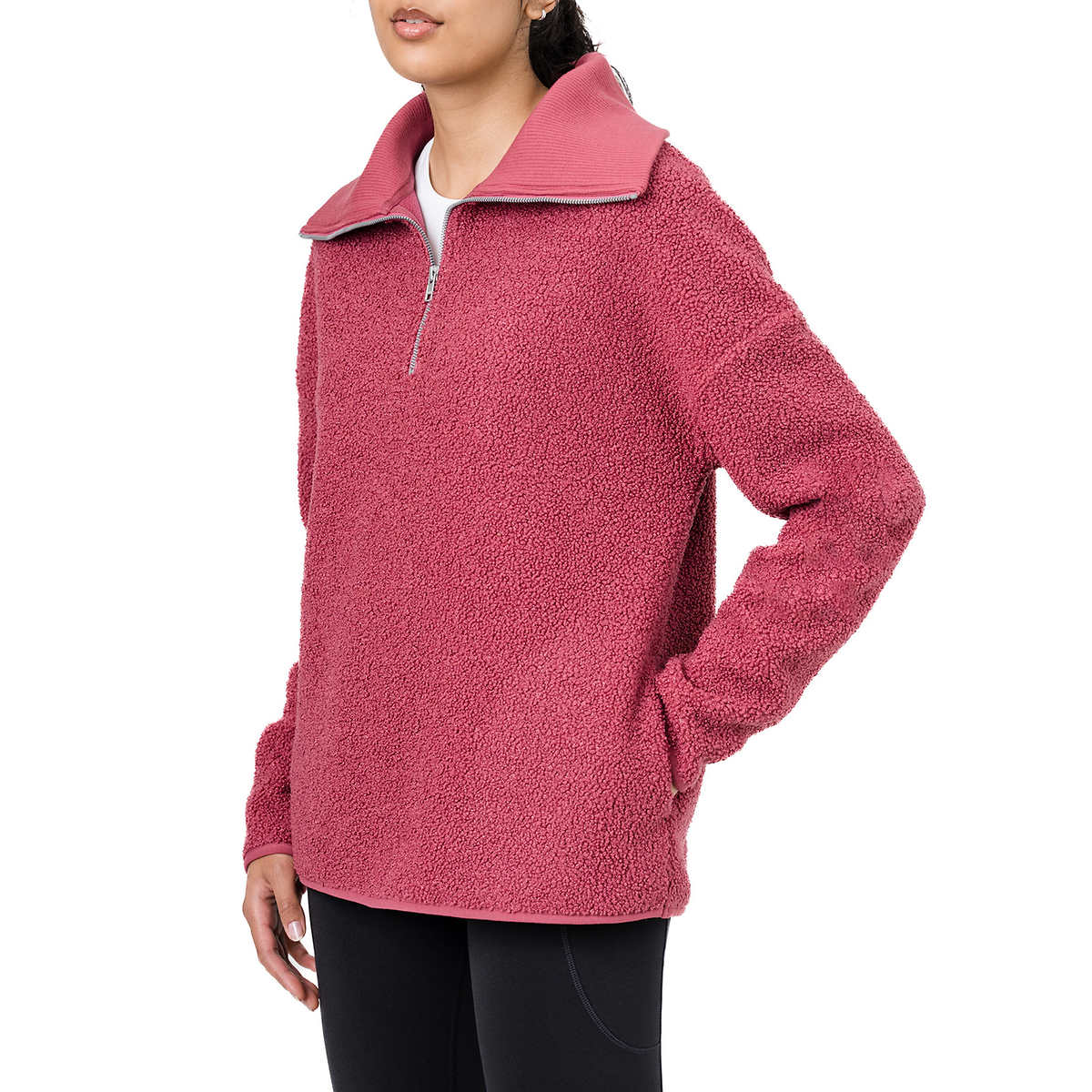 Elle - Pull en polaire bouclé - Image 8