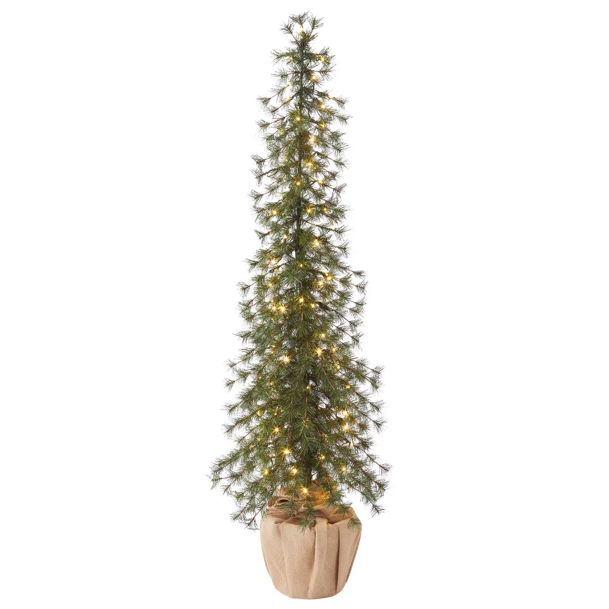 Ensemble de 3 arbres Alpin des fêtes avec lumières à DEL - Image 2