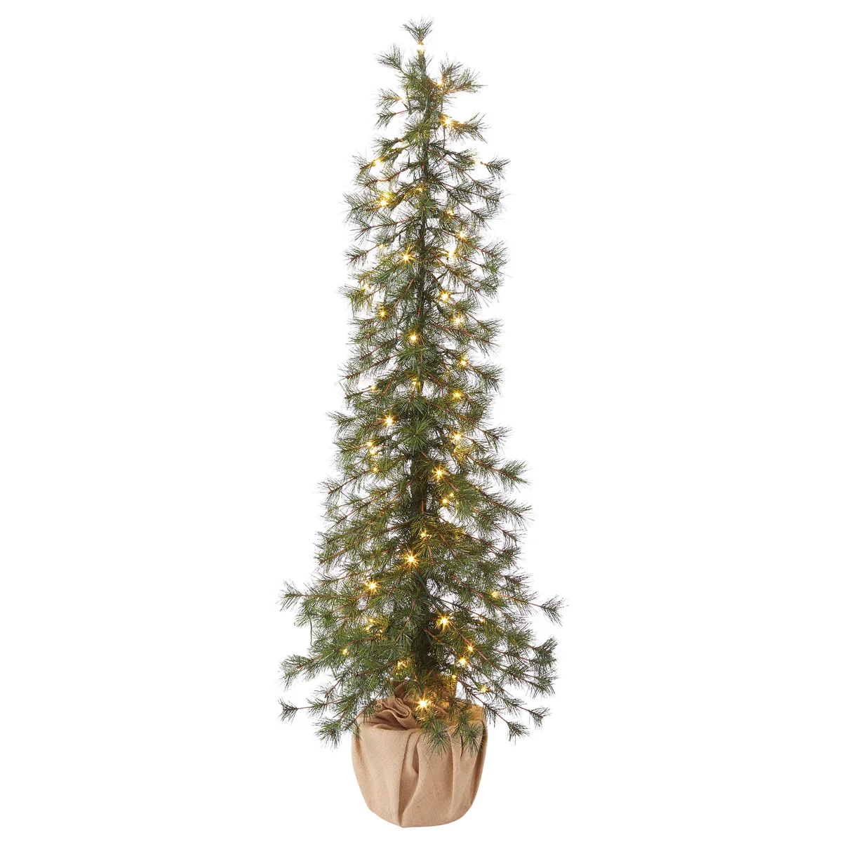 Ensemble de 3 arbres Alpin des fêtes avec lumières à DEL - Image 4
