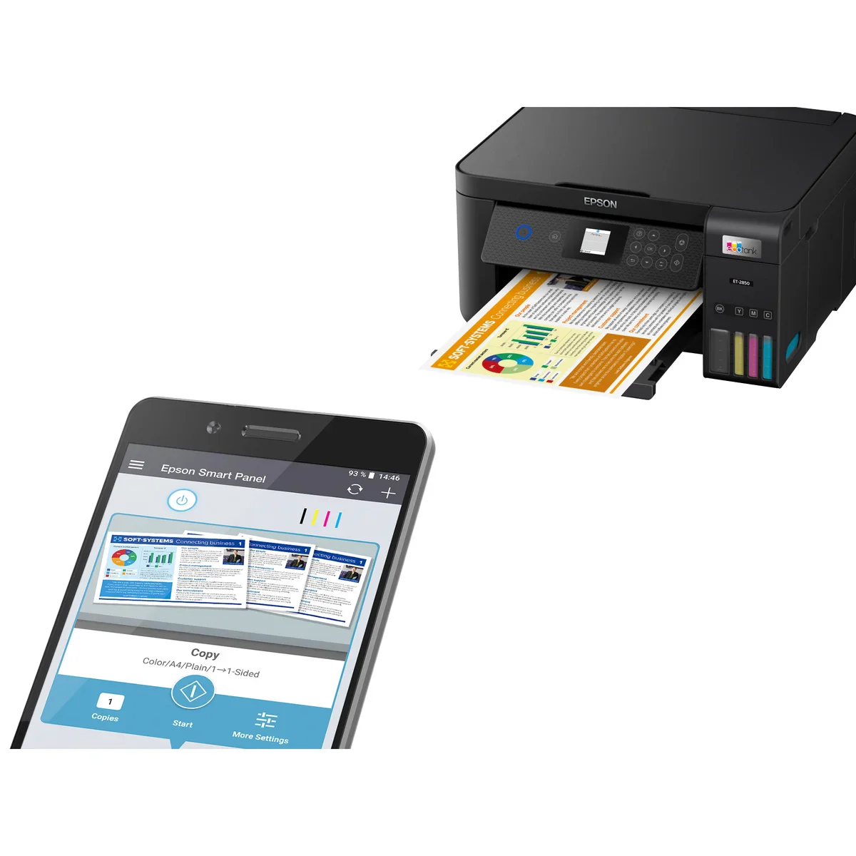 Epson - Imprimante multifonction ET-2850-SE EcoTank Edition spéciale - Image 4