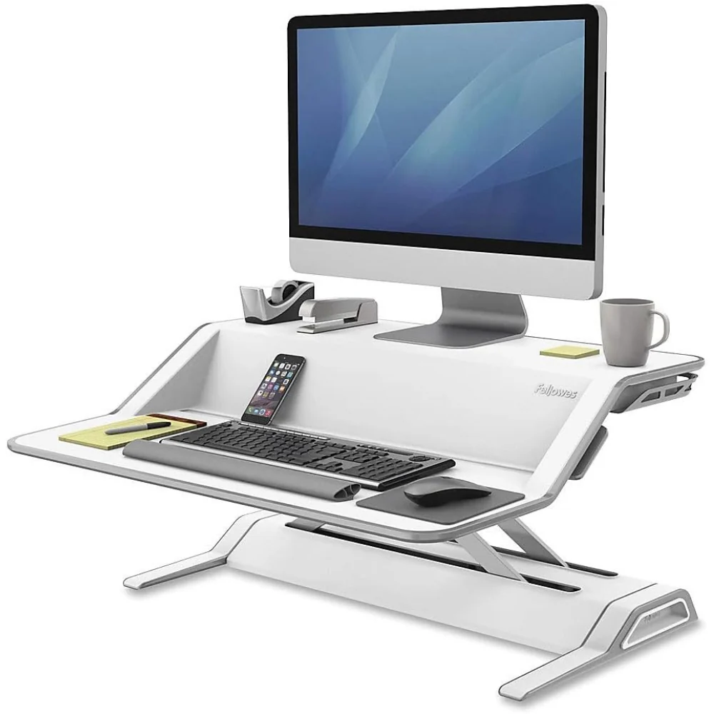 Fellowes Lotus - Bureau assis-debout réglable prémonté NOIR - Image 2