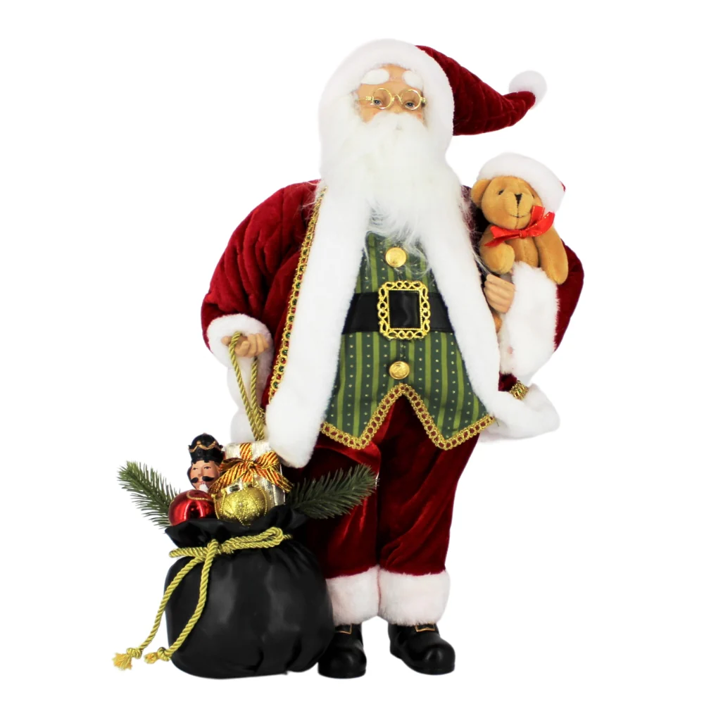 Figurine Père Noël 50cm - Image 4