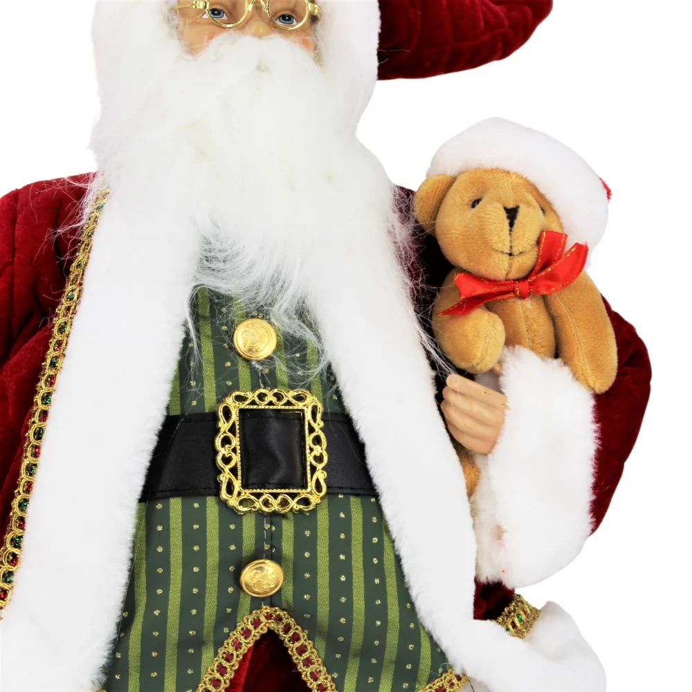 Figurine Père Noël 50cm - Image 5