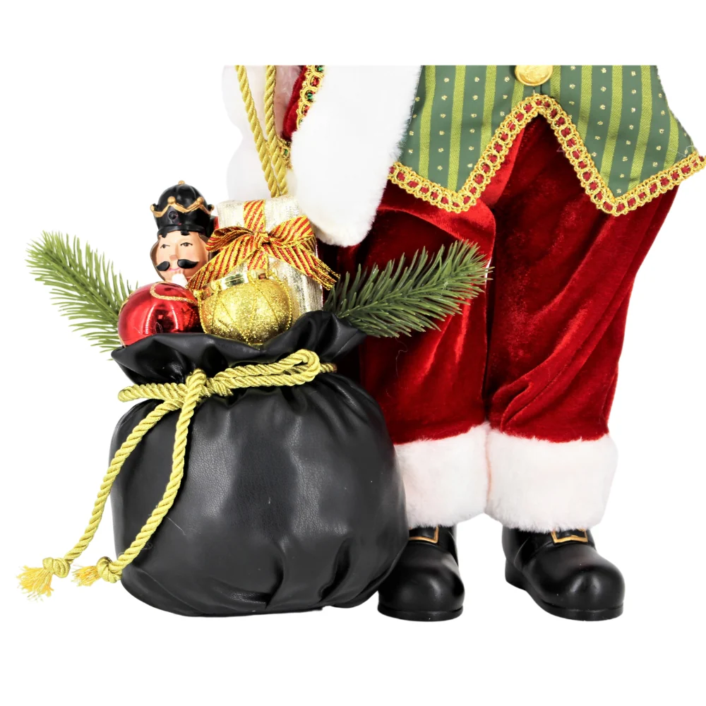 Figurine Père Noël 50cm - Image 6