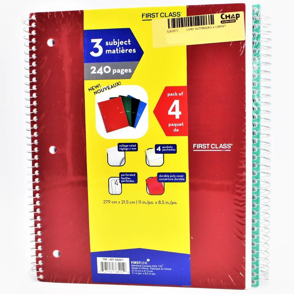 First Line - Livre de notes