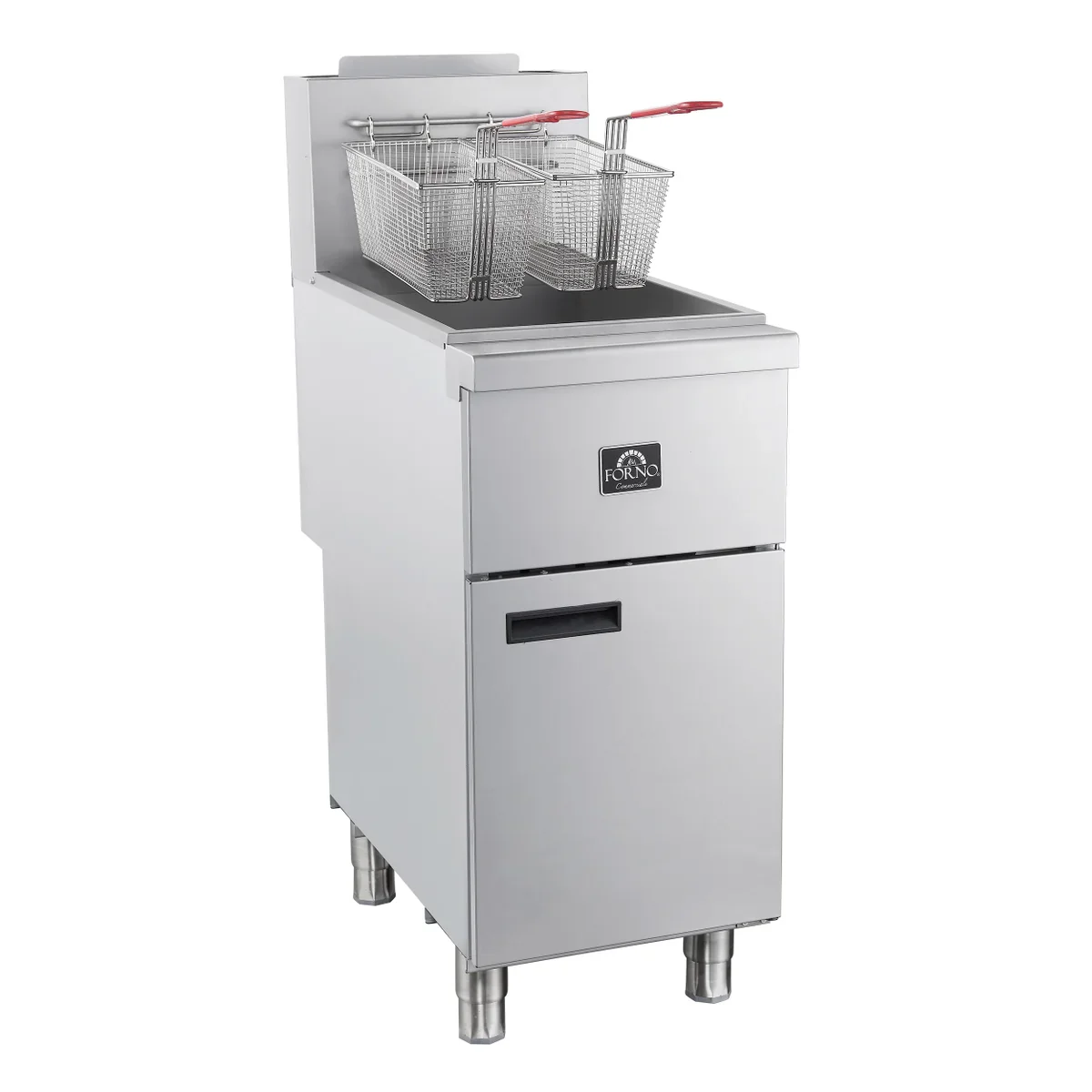 Forno - Friteuse commerciale au gaz naturel de 15,5 po - Image 2