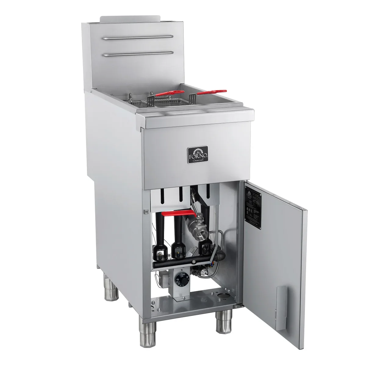 Forno - Friteuse commerciale au gaz naturel de 15,5 po - Image 3