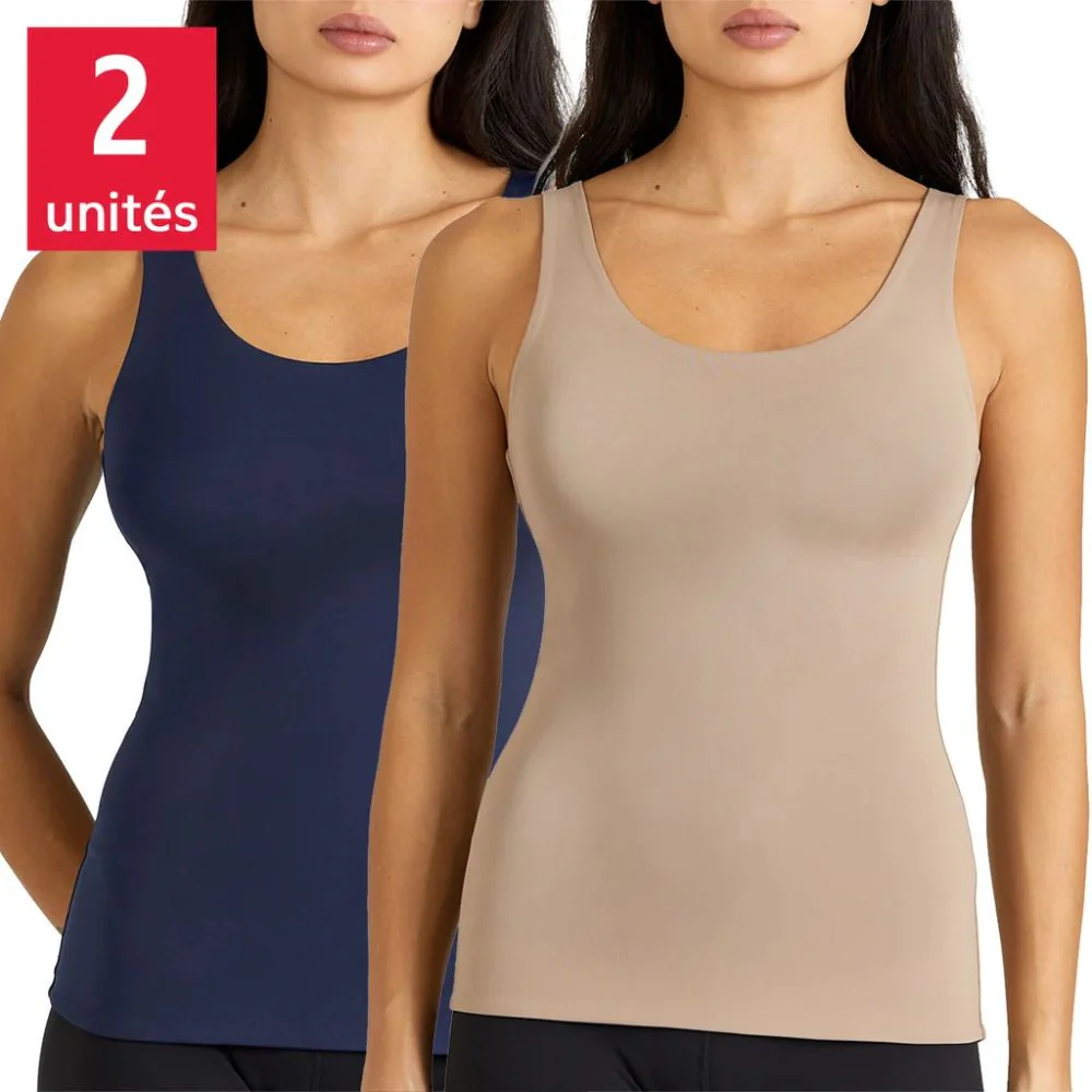 Frank and Oak - Camisole galbante, paquet de 2 - Image 2