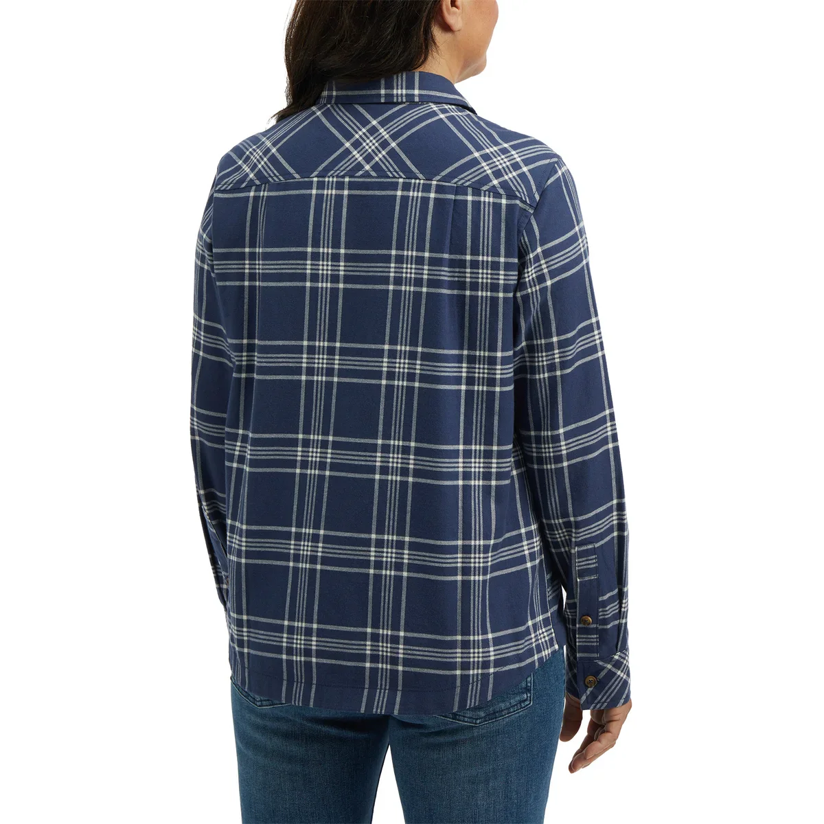 Frank And Oak - Chemisier de flanelle en coton biologique - Image 3