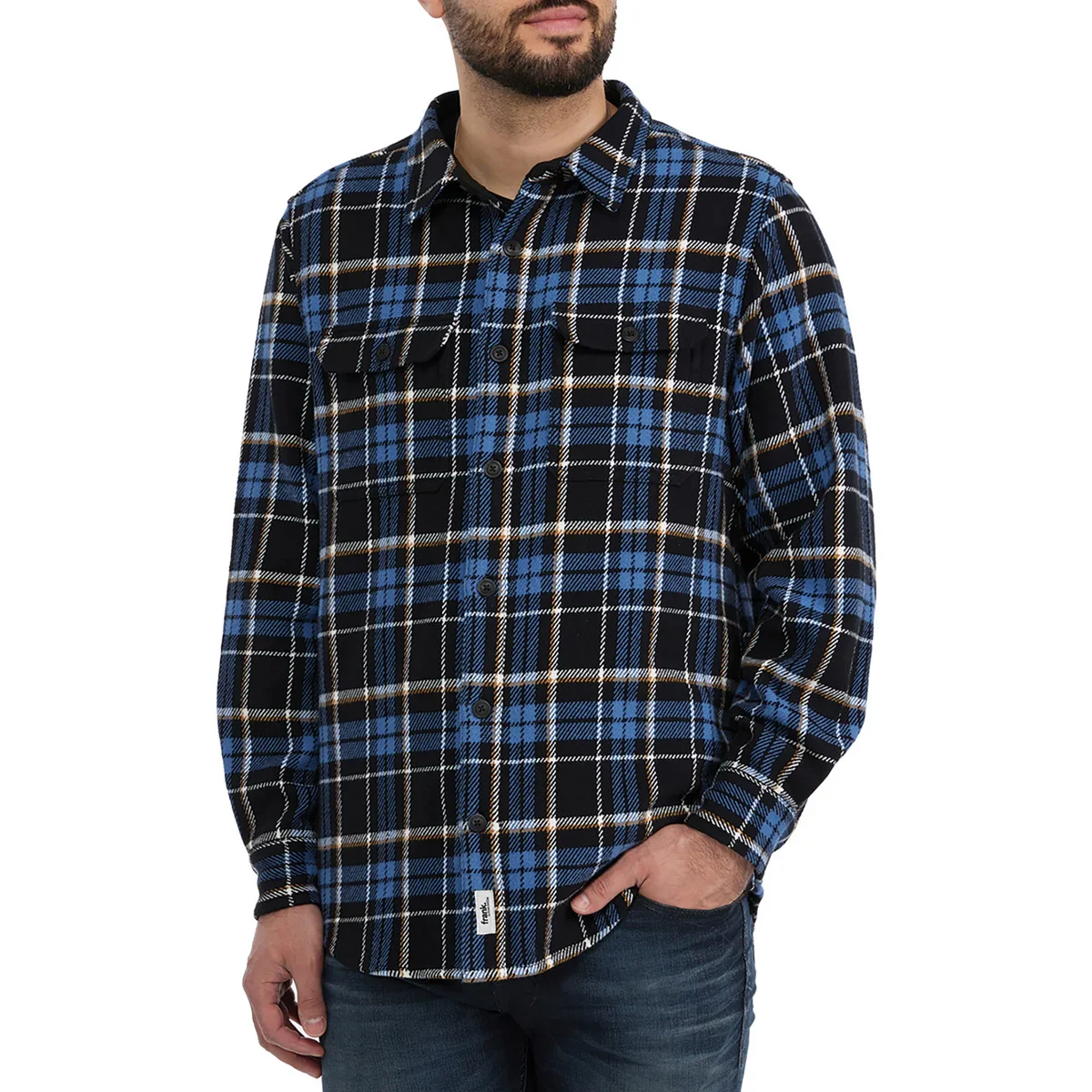 Frank And Oak - Veste-chemise en flannelle - Image 3